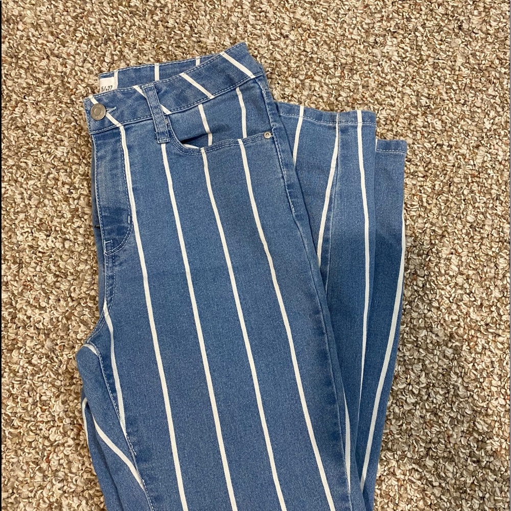 pacsun striped jeans